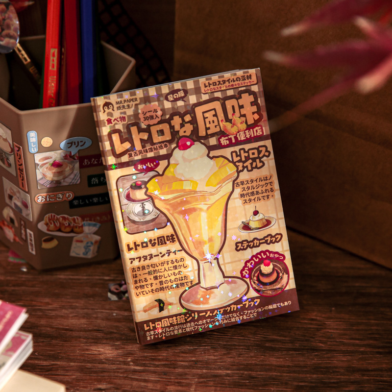 Retro Dessert Sticker Book, Di - đánh giá và giá Vintage Collectible Books