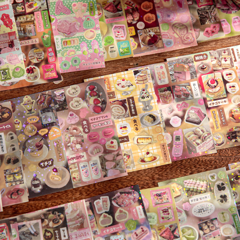 Retro Dessert Sticker Book, Di - đánh giá và giá Vintage Collectible Books