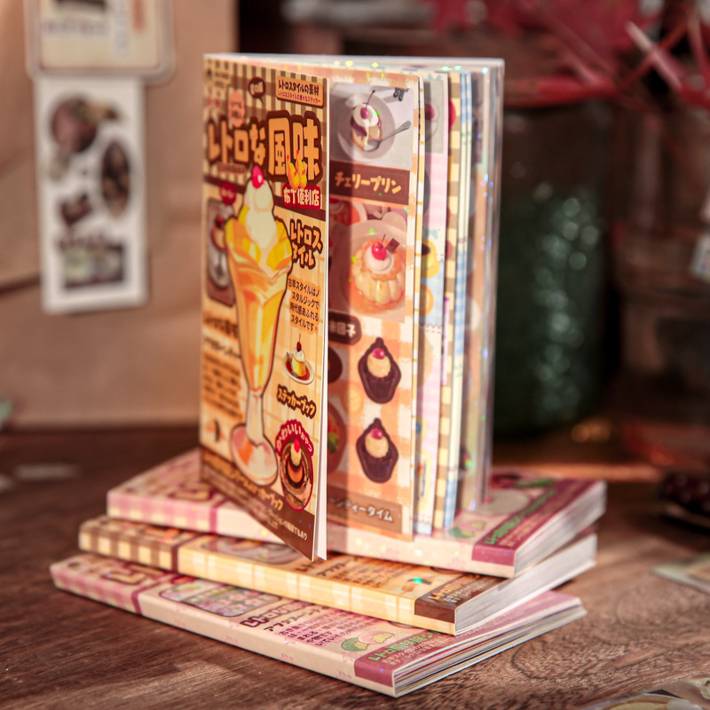 Retro Dessert Sticker Book, Di - đánh giá và giá Vintage Collectible Books