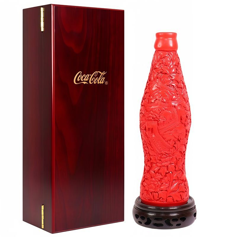 Cola Vintage Carved Lacquer Bo - đánh giá và giá Vintage Collectible Bottles