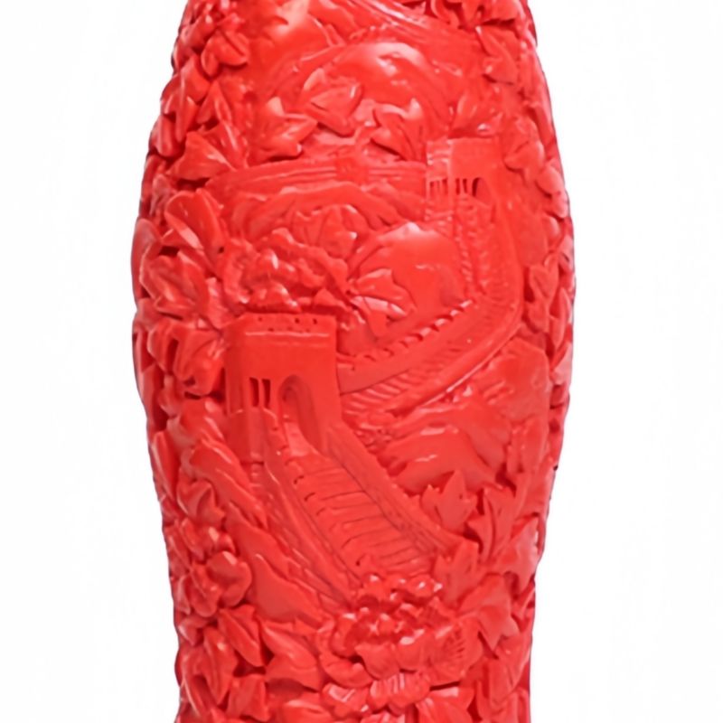 Cola Vintage Carved Lacquer Bo - đánh giá và giá Vintage Collectible Bottles