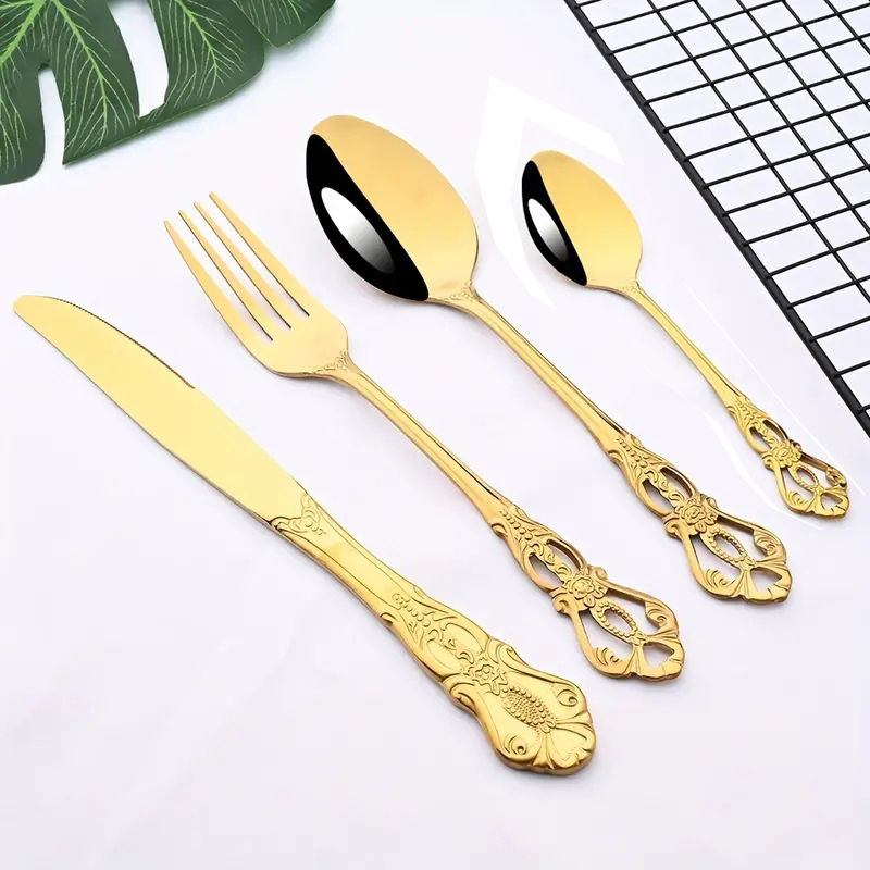 4/24pcs Elegant and Durable vi - đánh giá và giá Vintage Collectible Spoons