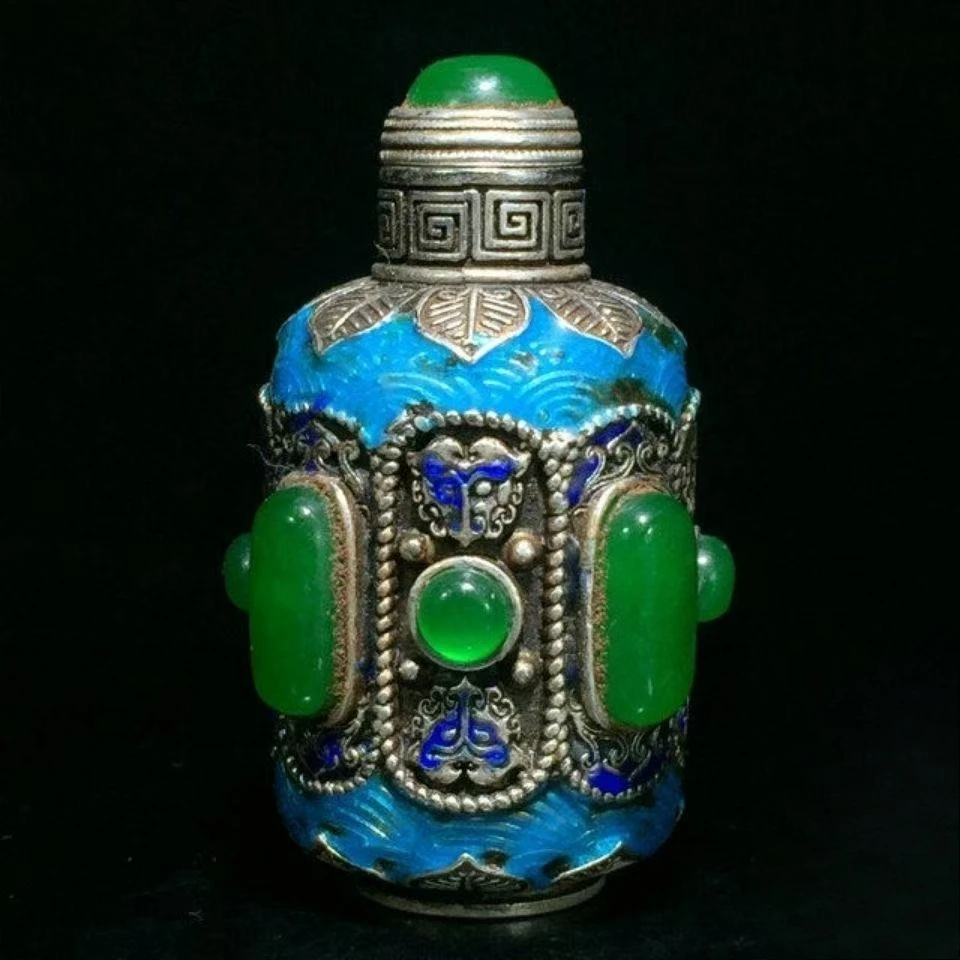 Handmade Antique Silver Cloiso - đánh giá và giá Vintage Collectible Bottles