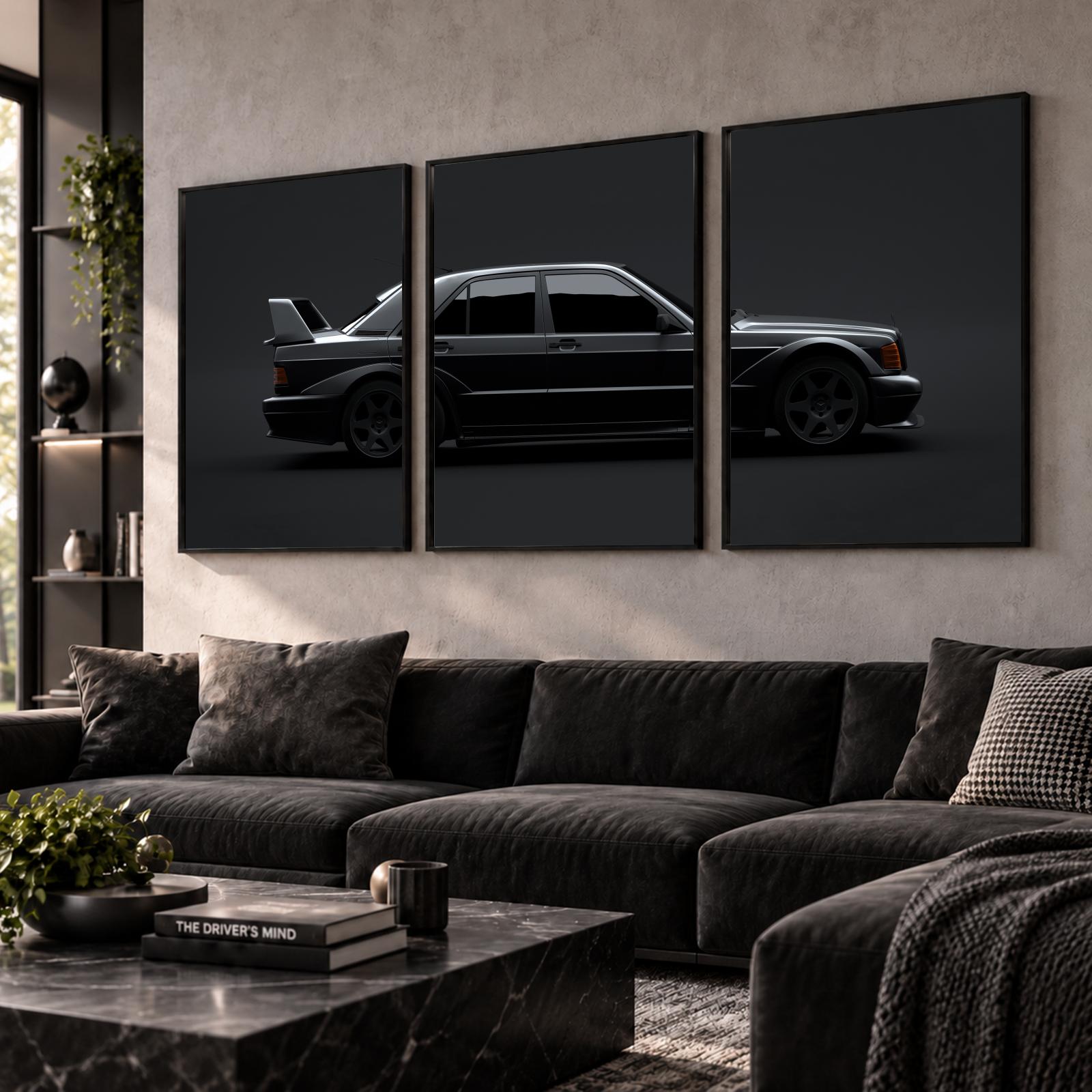 Vintage Sports Cars 190E Paint - đánh giá và giá Vintage Collectible Posters