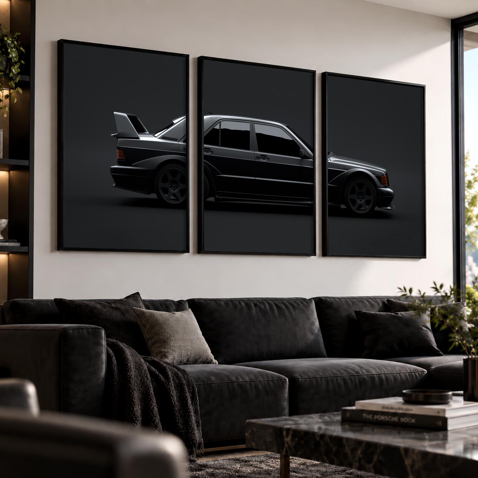 Vintage Sports Cars 190E Paint - đánh giá và giá Vintage Collectible Posters