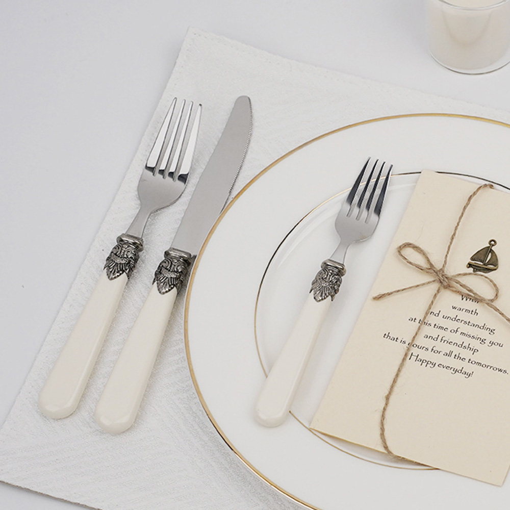5pcs Vintage Cutlery Set Acryl - đánh giá và giá Vintage Collectible Spoons