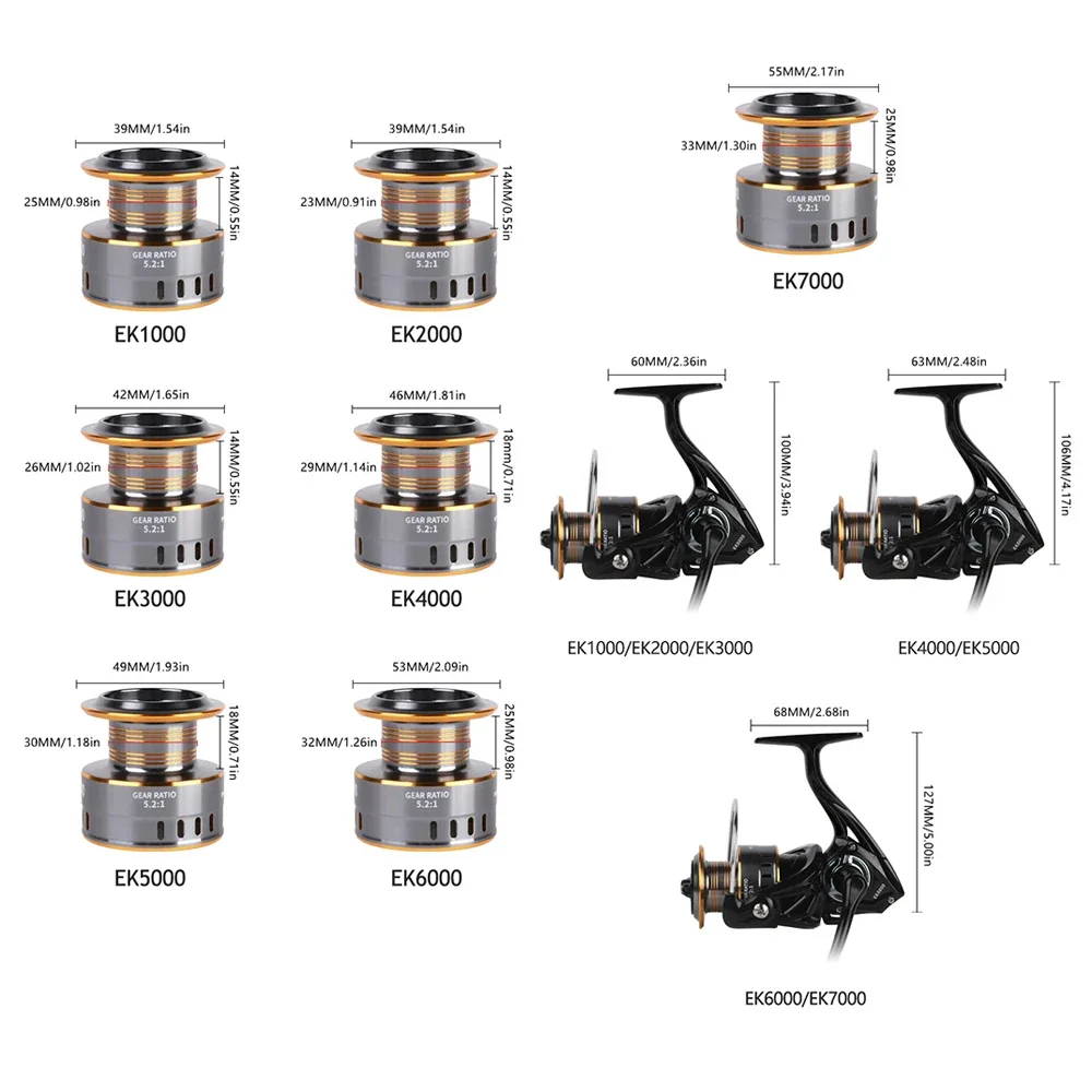 Left/Right Hand Fishing Reel M - đánh giá và giá Developing Tank Reel